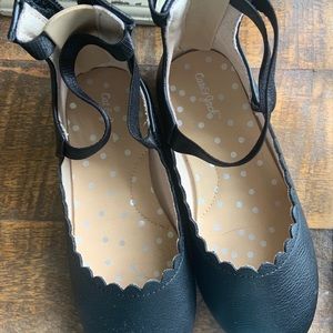 2pair Size 9/10 T Bundle Black Mary Janes /sandals